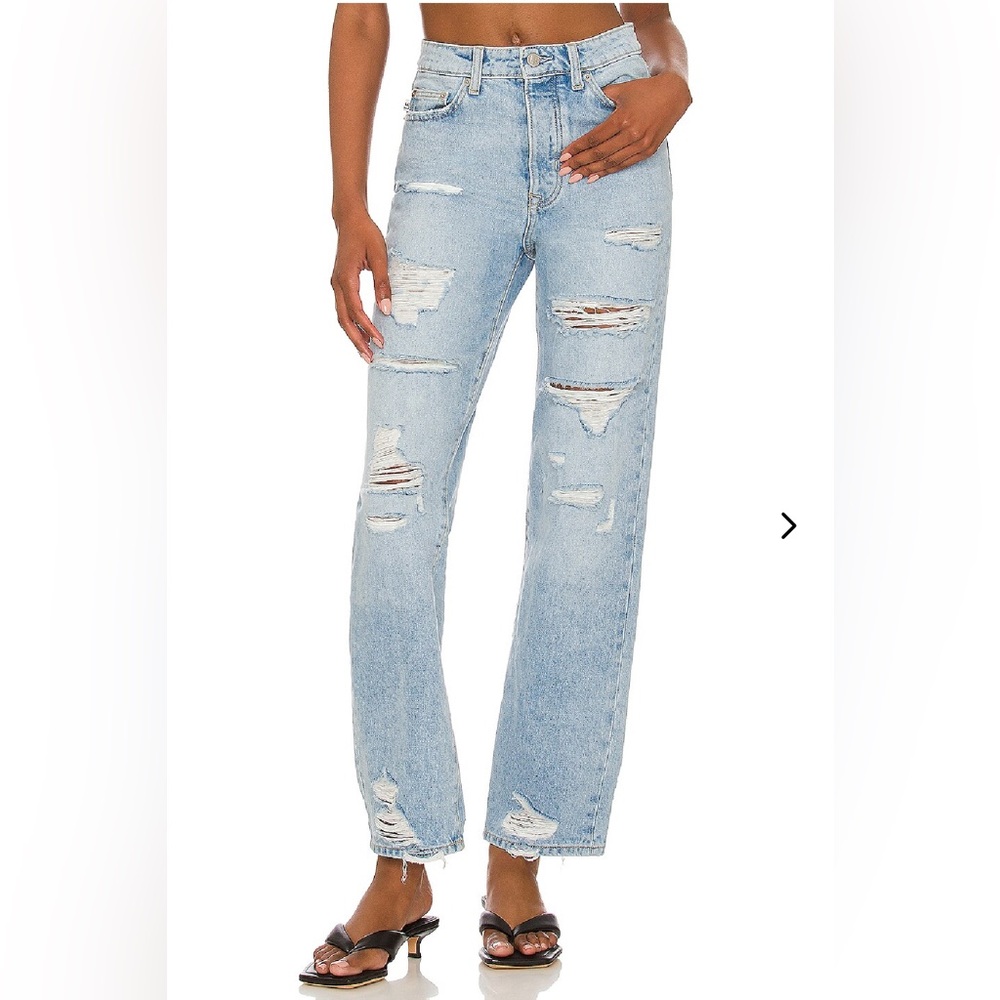 Lovers and Friends Ryan High Rise Straight | Size 29 | Summer | NWT - Picture 2 of 8